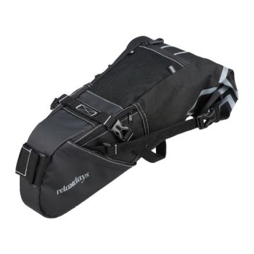 Torba rowerowa 15x35x65cm., czarna