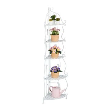 Living room shelf 136x30x30cm., white