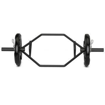 Barbell bar 142x62x11cm., black