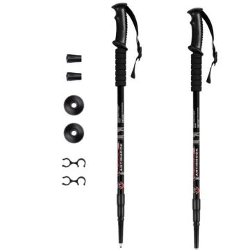 Kijki do nordic walking 137cm, czarne