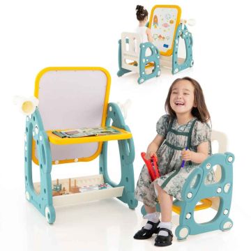 Drawing board with chair, various colors