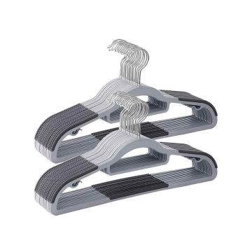 Hanger set 30 pcs., gray