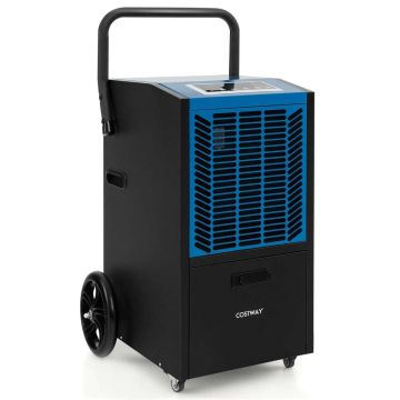 Dehumidifier 44x41x81.5cm., black/blue