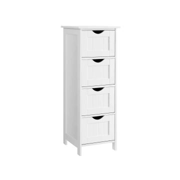 Bathroom cabinet 30 x 30 x 82 cm. LHC40W, white