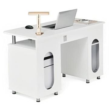 Desk 121 x 60 x 76 cm., white