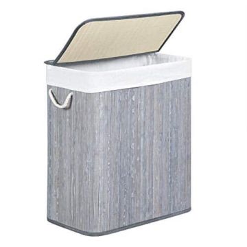 Laundry basket 100 L, gray