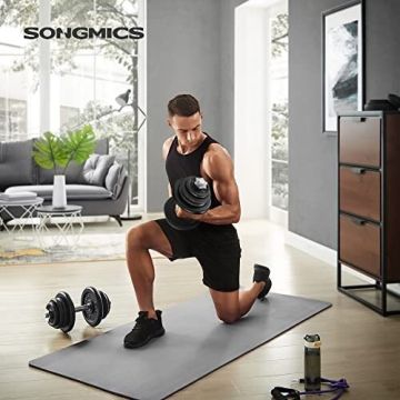 Cast iron dumbbell set 50 kg, 2 pcs.