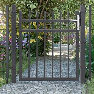 Metal garden gate 106 x 100 cm GGD350G