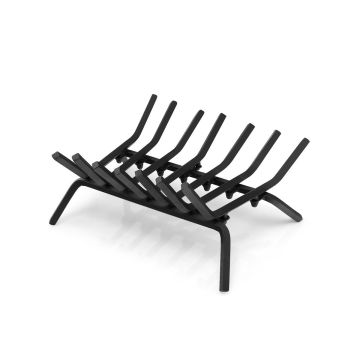 Firewood shelf 46x38x20cm., black