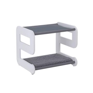 Cat bed, gray-white PCB02WG