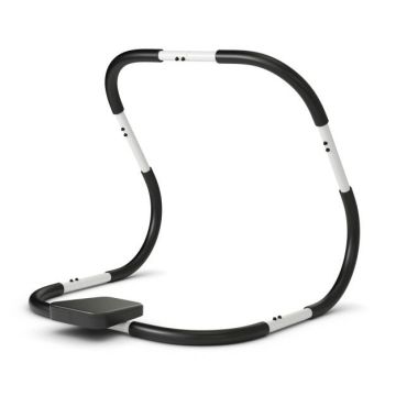 Abdominal press trainer 72.5x72.5x64cm., black/white