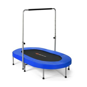 Fitness trampoline 154x90x132cm., various colors