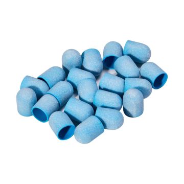 Abrasive caps Exo blue Hard Cap, 20 pcs, grit 220