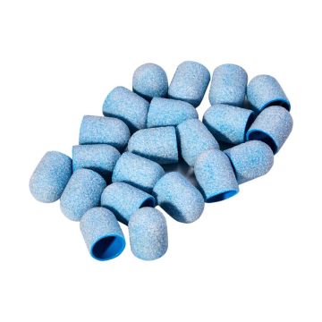 Abrasive caps Exo blue Hard Cap, 20 pcs, grit 80