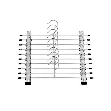 Metal trouser hangers 10 pcs.