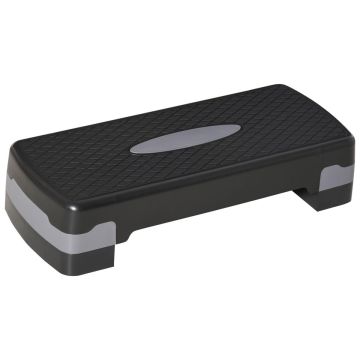 Stepper do aerobiku Homcom 68x29x15cm, czarny/ciemnoszary