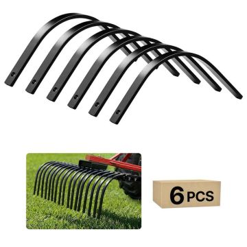 Zęby do grabienia kamieni VEVOR GC1, 6 szt., 278 × 240 × 24 mm
