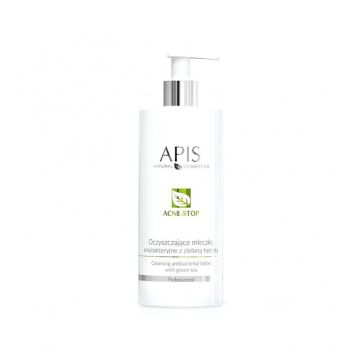 Antybakteryjne mleczko oczyszczające APIS "Acne-Stop"
