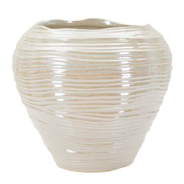 Round vase Perly, Ø 27 × 24 cm