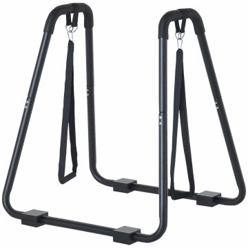 Push-up stand Homcom 90x81x92.5cm., black