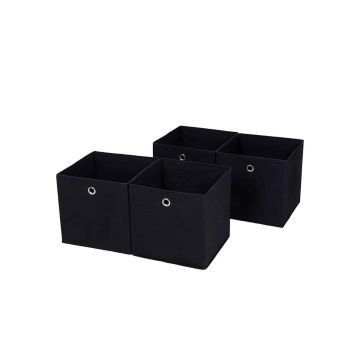 Box set, 4 pieces, black