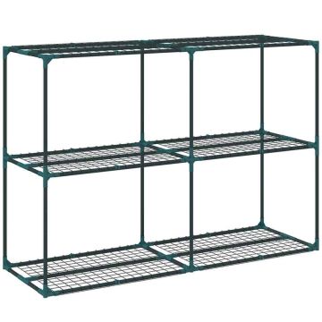 Plant stand, 3-tier, 143 × 100 × 48 cm