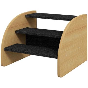 Pet stairs, 3 steps, 38.5 × 38.5 × 30 cm