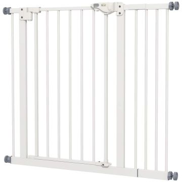 Pet safety gate, 74-80 cm / 87-94 cm, 74-94 × 2 × 77 cm