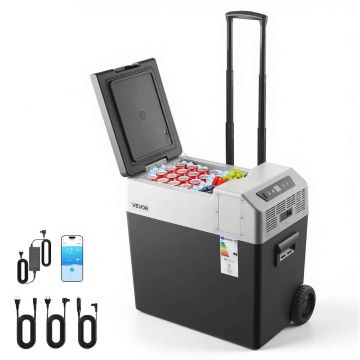 Lodówka samochodowa VEVOR FC050, 50 l, 67 × 42,5 × 65 cm