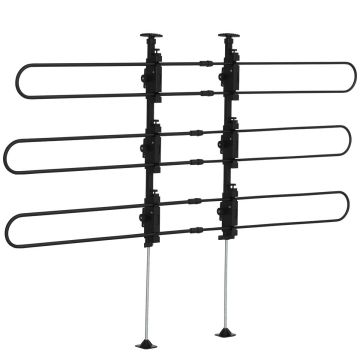 Przegroda samochodowa dla psa PawHut 150x124cm, czarna