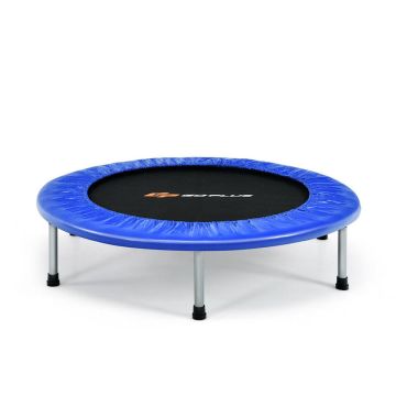 Fitness trampoline 97x19cm., black/blue