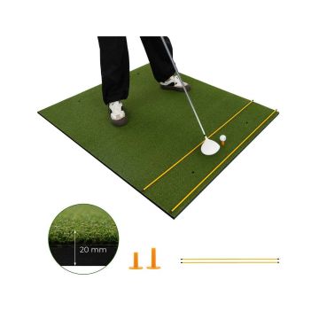 Mata golfowa 152x117cm, zielona