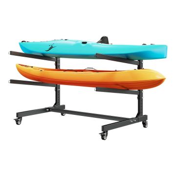 Kayak storage rack VEVOR JHKYS-002, for 2 kayaks, 80 kg, 90.5 × 80 × 119 cm