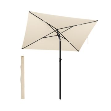 Parasol balkonowy SONGMICS, prostokątny, uchylny, 190 × 120 × 230 cm