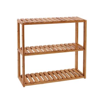 Bamboo shelf with 3 shelves