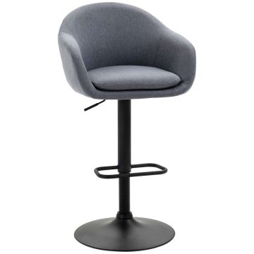 Bar chair Homcom 54x54x112cm., black