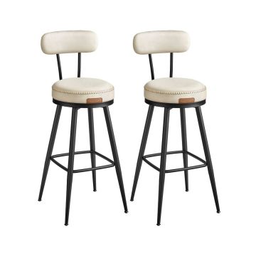 Bar stools VASAGLE EKHO, 2 pcs, 57 × 101 × 57 cm