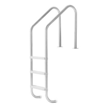 Drabinka basenowa VEVOR L01C-3-42, 3 stopnie, 655 × 1580 × 600 mm