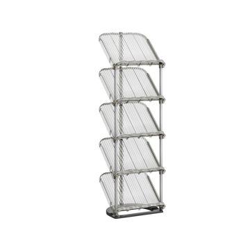 Shoe rack SONGMICS LPC049GZ01, 5-tier, Gray, 24.5 × 28.4 × 102.5 cm