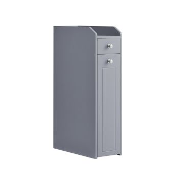 Bathroom cabinet 40x18x70cm., gray