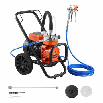 Bezpowietrzny pistolet do malowania VEVOR 1690, 2000 W, 3300 psi, 57 × 43,5 × 64 cm