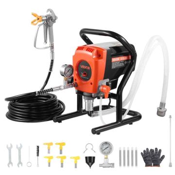 Agregat malarski bezpowietrzny VEVOR 190C, 900 W, 335 × 415 × 265 mm