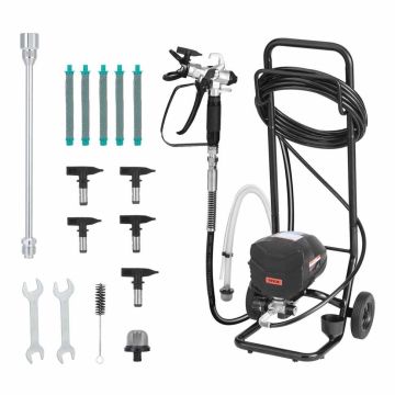 Bezpowietrzny pistolet do malowania VEVOR RP8623S, 650 W, 3000 PSI, 370 × 950 × 400 mm