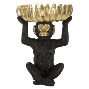 Monkey decoration Mauro Ferretti Monkey Tray Banane, 23 × 31.5 × 23 cm