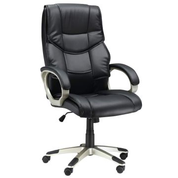 Krzesło biurowe Homcom 73x68x124cm., czarne