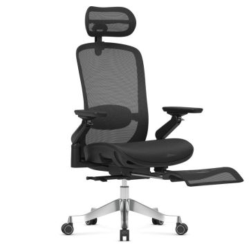 Fotel biurowy Mark Adler Leadpro 8.7, czarny, 75 × 37 × 65 cm