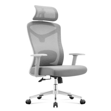 Fotel biurowy Mark Adler Manager 2.6, szary, 60 × 71 × 29 cm