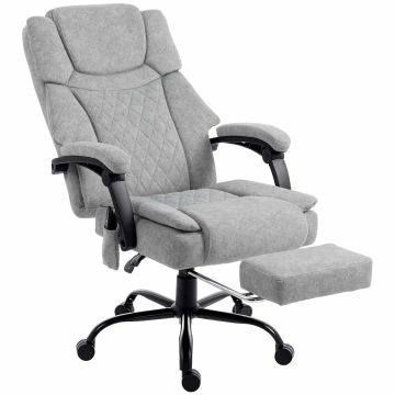 Office chair, massage, with heating, 69.5 × 77.5 × 118–126 cm