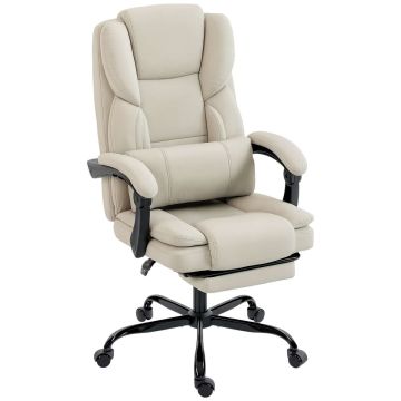 Office chair, with footrest, 65 × 111–119 × 67 cm