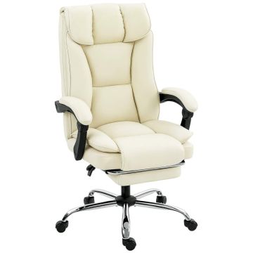 Office chair, with footrest, 66 × 113–121 × 72 cm